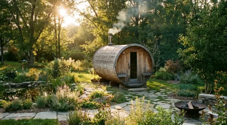 Keeping a Barrel Sauna Clean Without Damaging the Wood